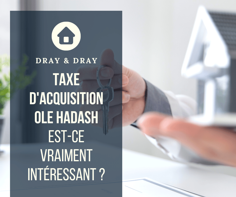 Taxe d'acquisition Ole Hadash