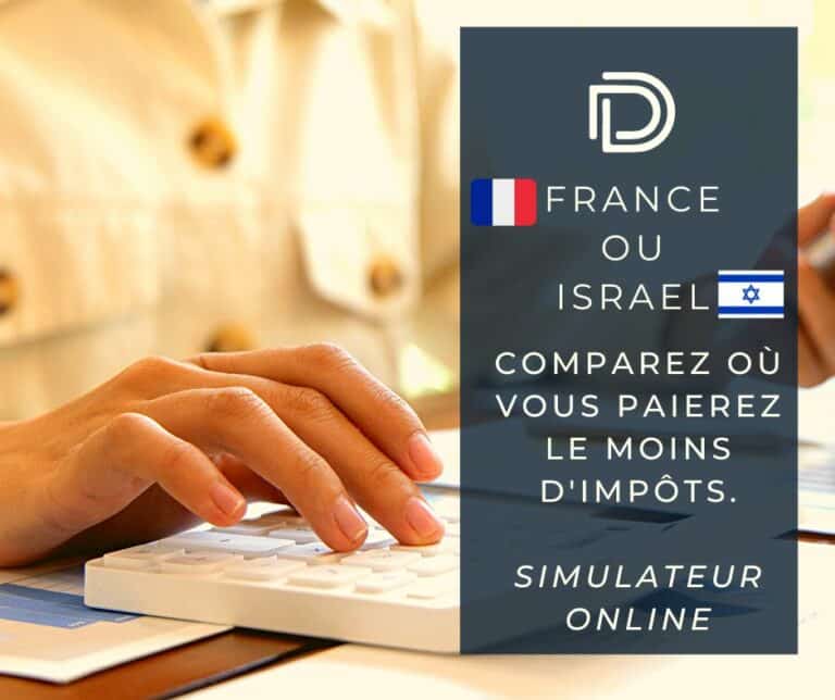 Comparatif imposition France VS Israel