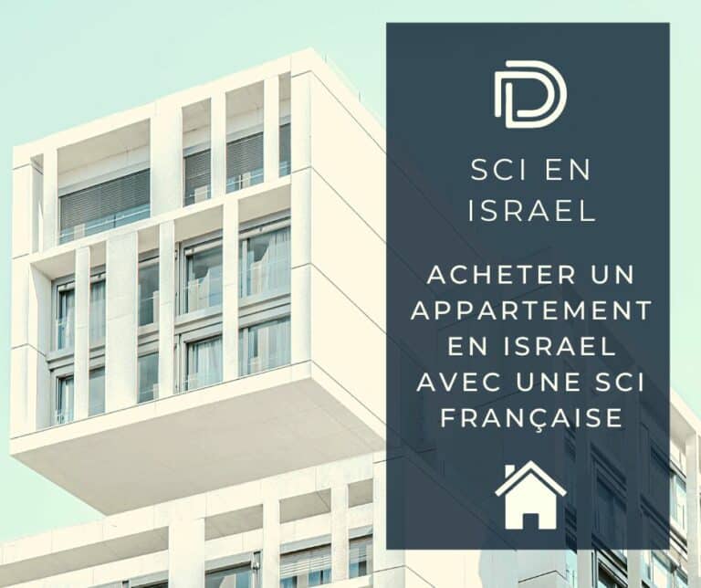 appartement en Israel avec une SCI française
